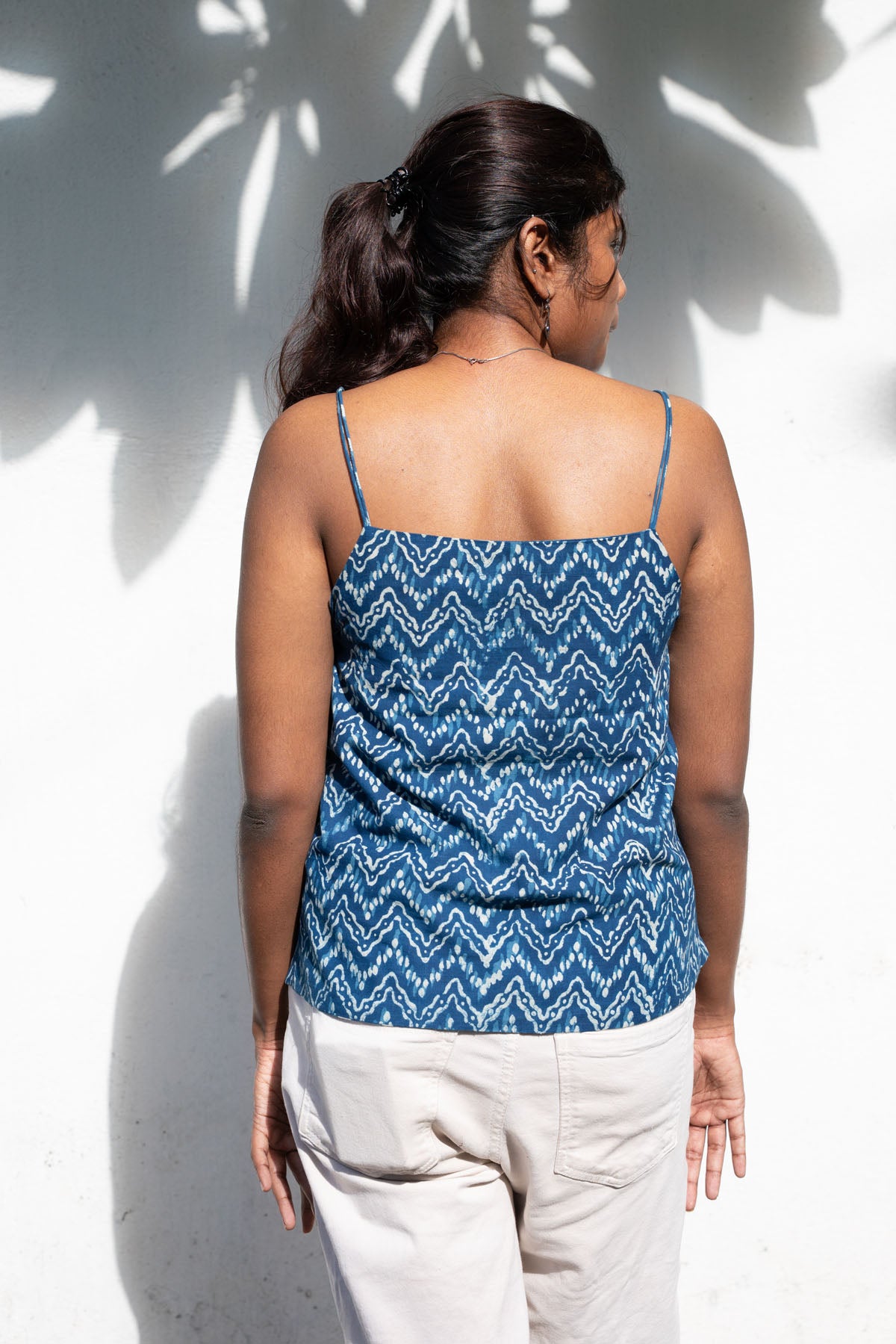 Dots and Lines - Reversible Spaghetti top